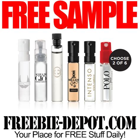 totally free men's cologne samples